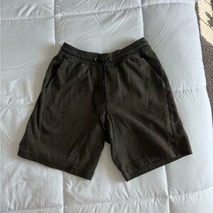 Men's Olive Athletic Shorts